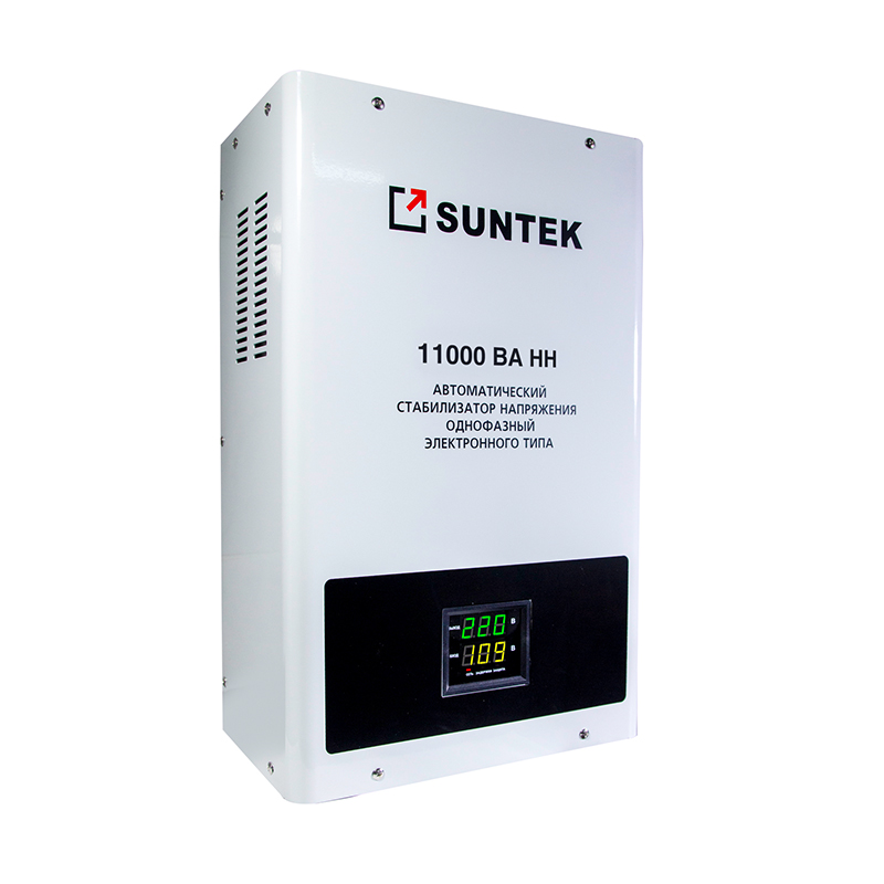 Стабилизатор напряжения SUNTEK 11000ВА-НН, морозостойкий