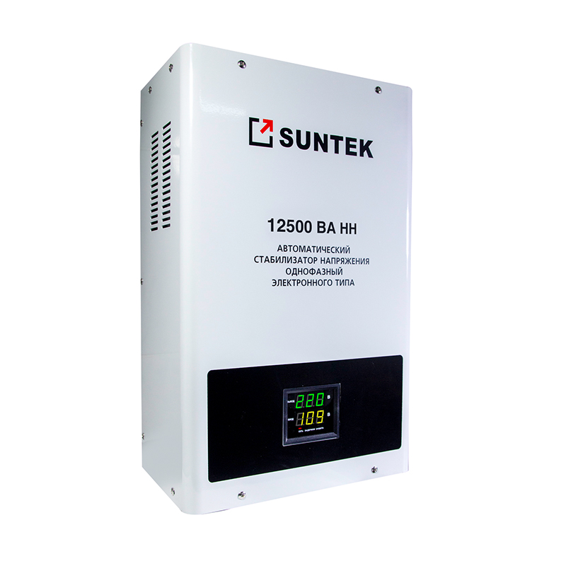 Стабилизатор напряжения SUNTEK 12500ВА-НН, морозостойкий