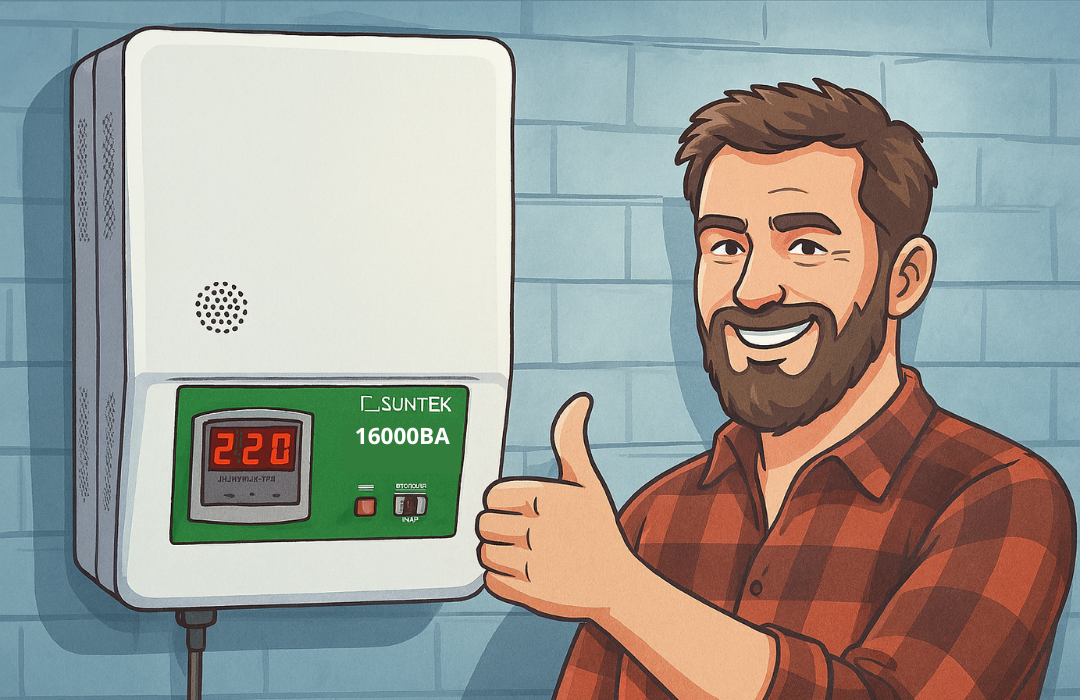 Стабилизатор напряжения SUNTEK 16000