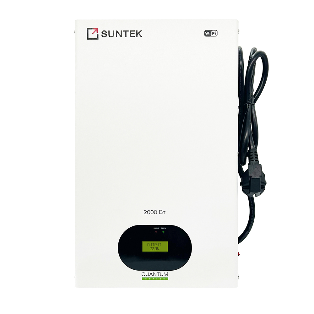Инверторный стабилизатор напряжения SUNTEK WIFI QUANTUM 2000 ВА