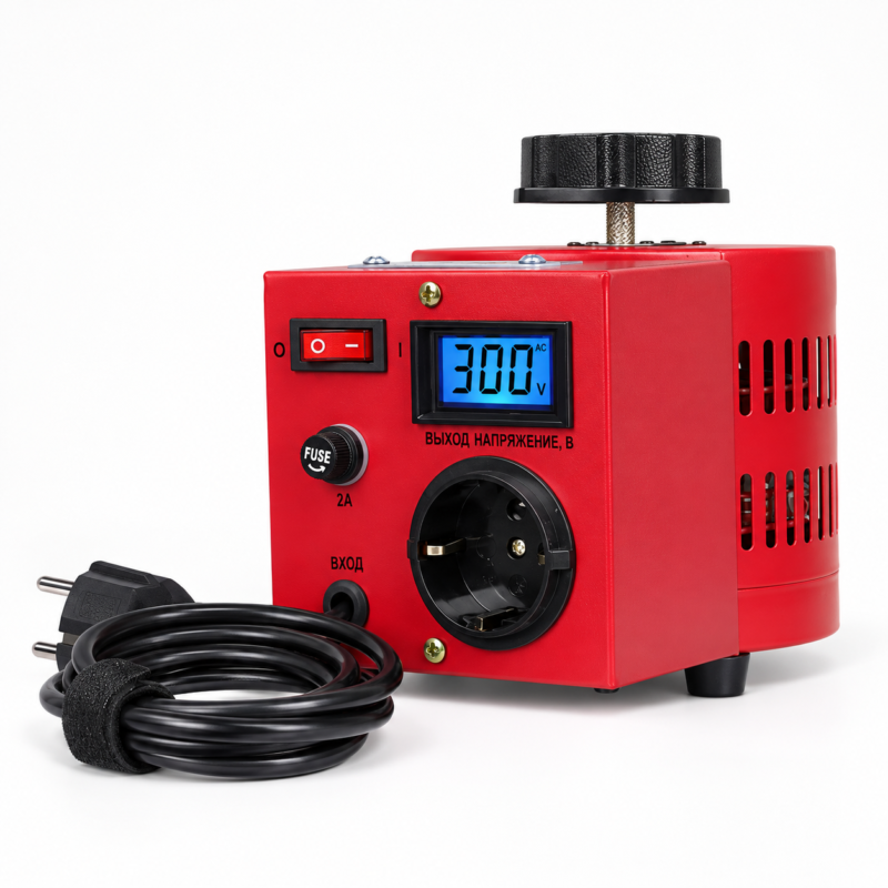 Автотрансформатор ЛАТР SUNTEK RED 500 ВА (2А, 0-300 Вольт)