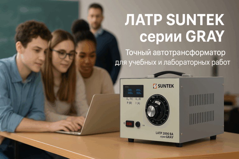 ЛАТР SUNTEK серии GRAY — новый стандарт точности и удобства